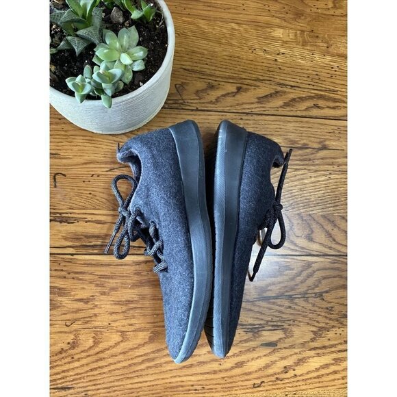 ALL BIRDS Wool Runners Gray Sz 7 Women Shoes Athletic Gray Black Shoes - Picture 4 of 7